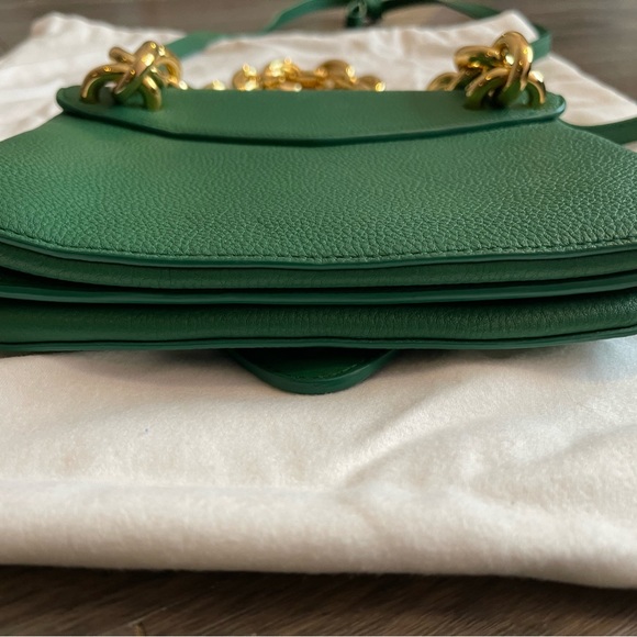 Bottega Veneta Large Mount Green Crossbody Bag - Picture 13 of 15